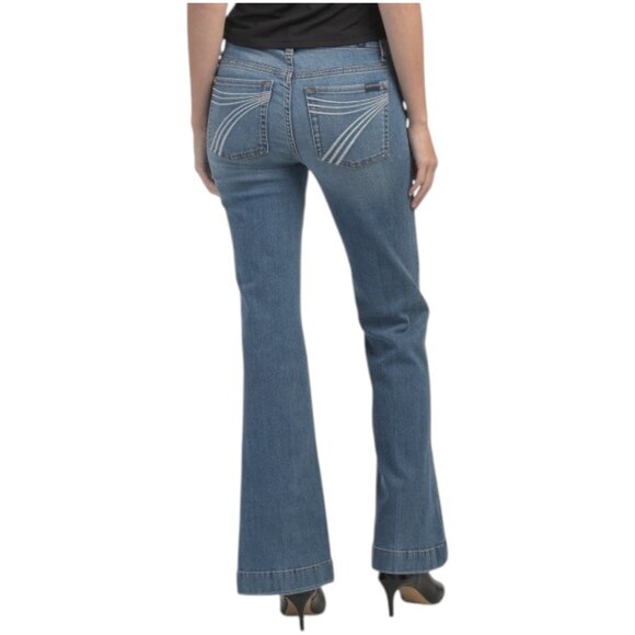 7 FOR ALL MANKIND Dojo Tailorless Jeans - Picture 2 of 2